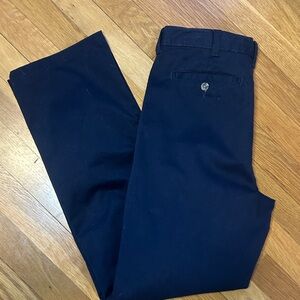 Arrow boys teen dress pants khakis navy 16